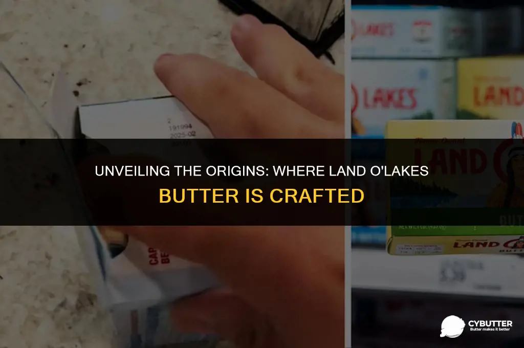 where is land o lakes butter made
