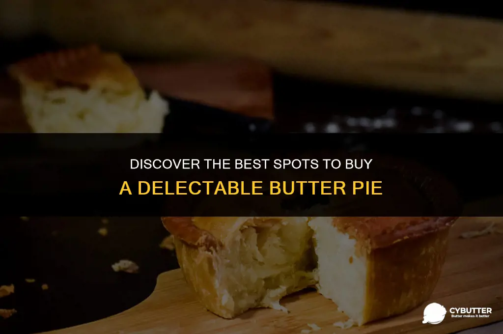 where to buy a butter pie
