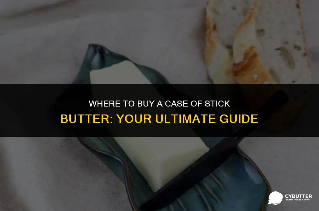 where to buy a case of stick butter