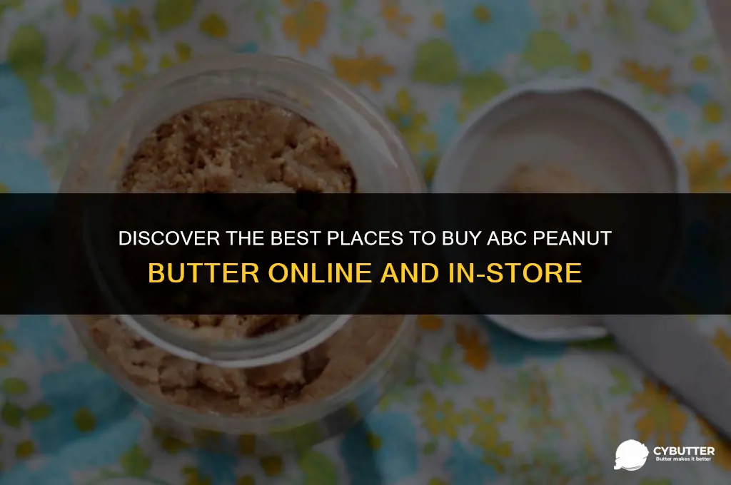 where to buy abc peanut butter
