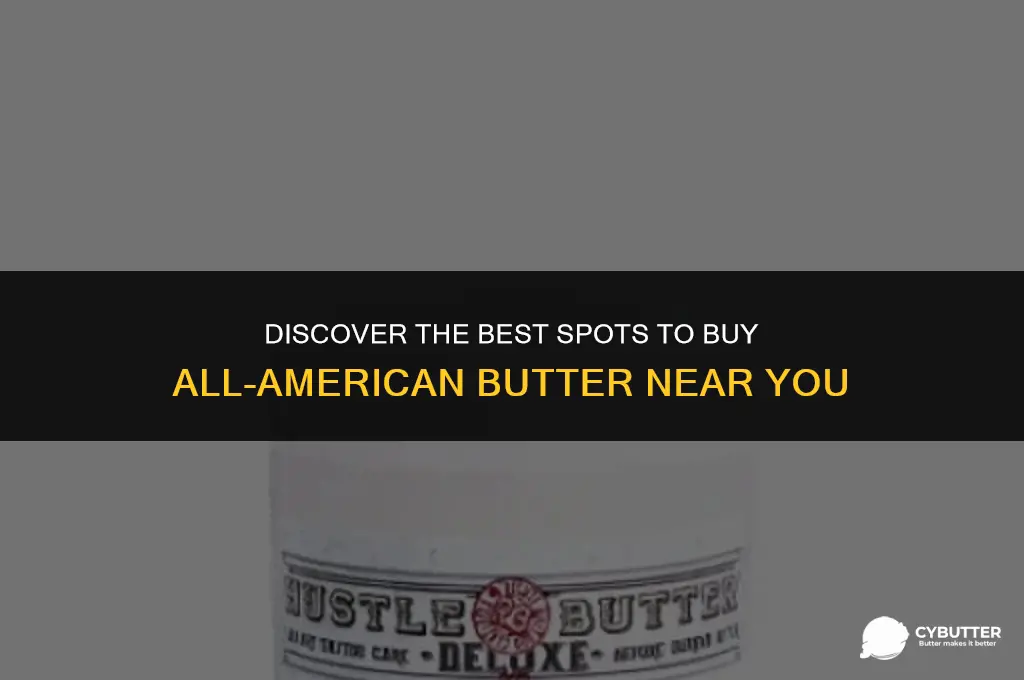 where to buy all american butter