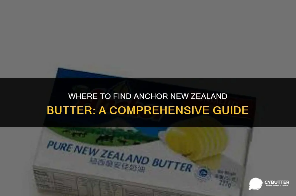 where to buy anchor new zealand butter