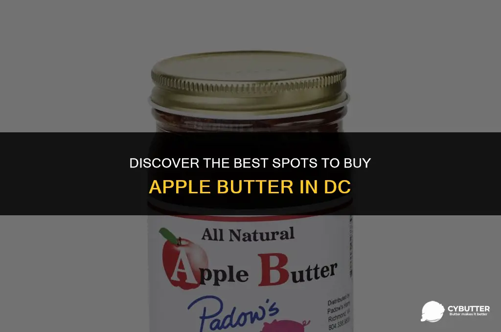 where to buy apple butter dc
