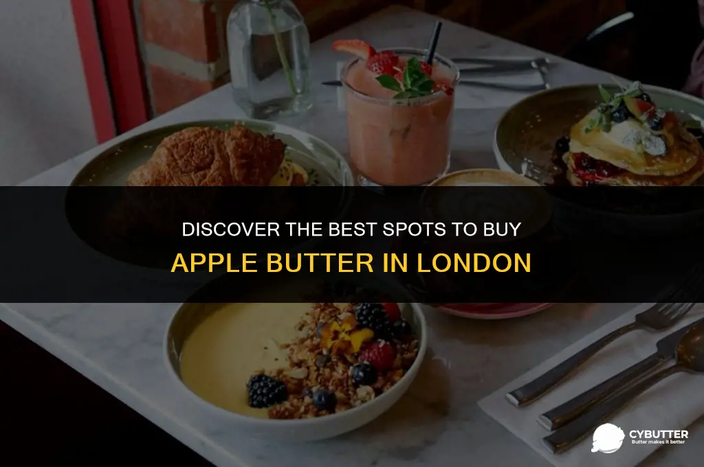where to buy apple butter in london