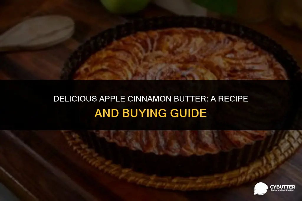 where to buy apple cinnamon butter recipe