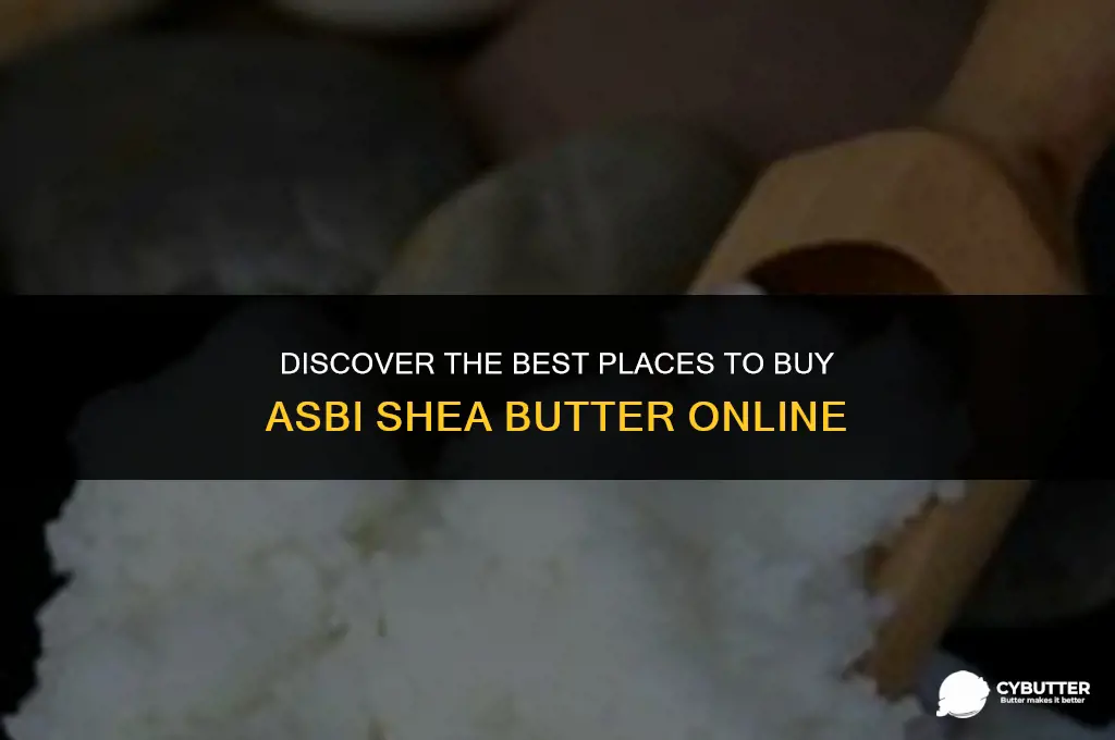 where to buy asbi shea butter