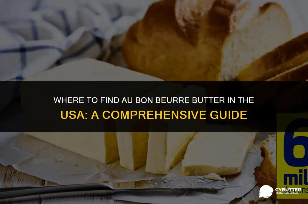 where to buy au bon beurre butter in usa