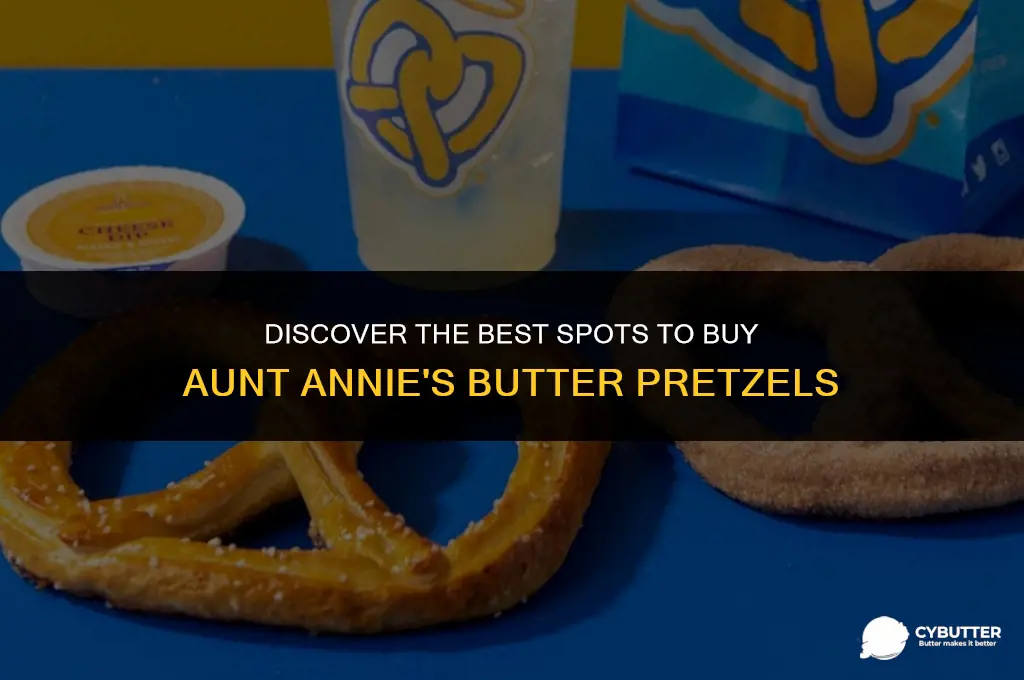 where to buy aunt annies butter pretzels