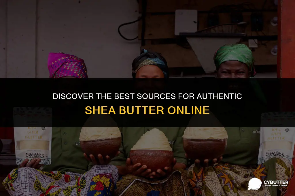 where to buy authentic shea butter