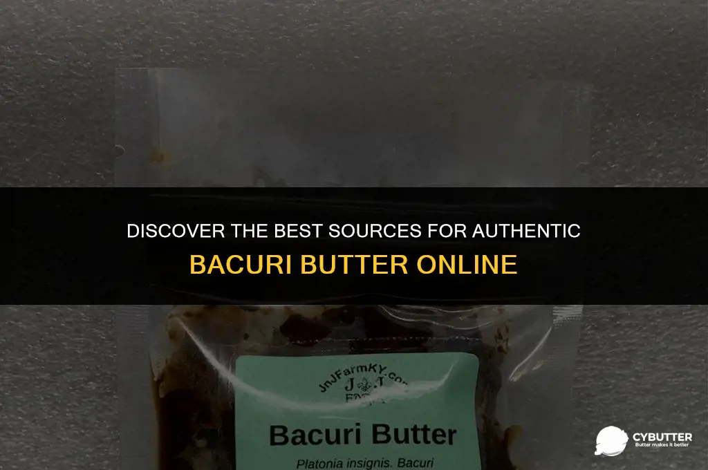 where to buy bacuri butter