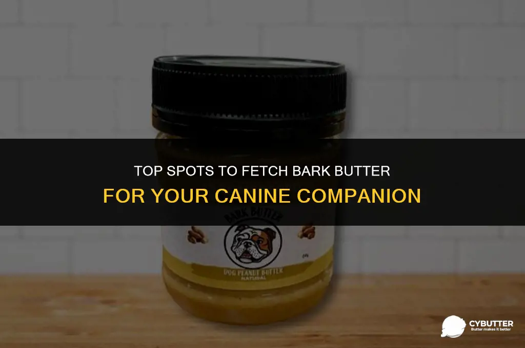 where to buy bark butter for dogs