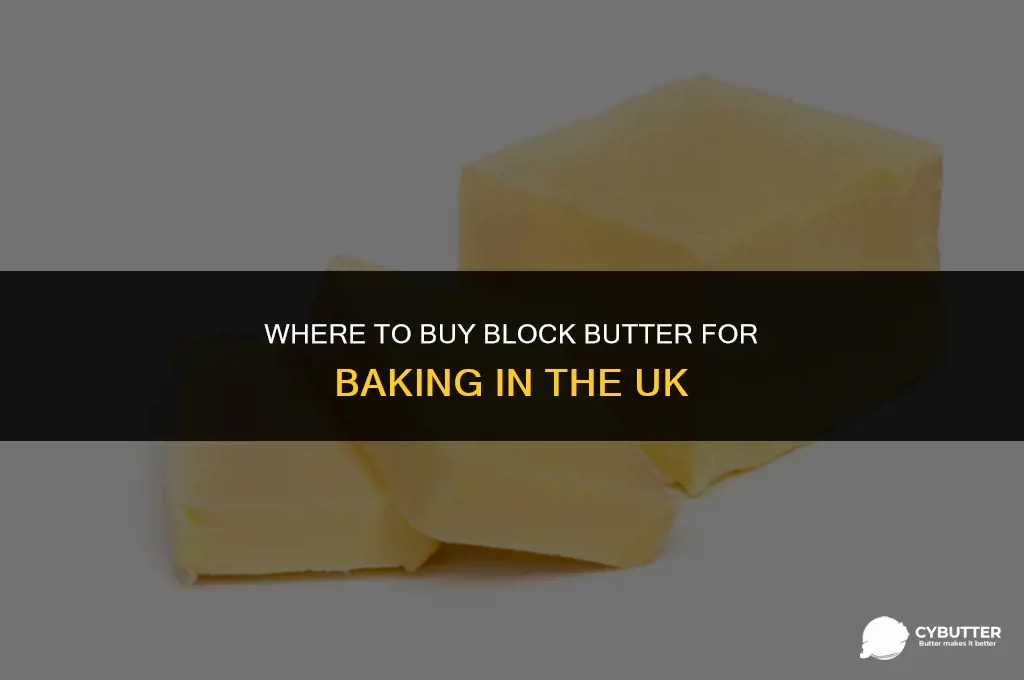 where to buy block butter for baking uk