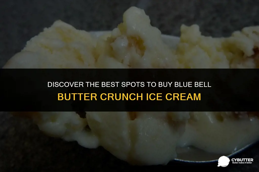 where to buy blue bell butter crunch