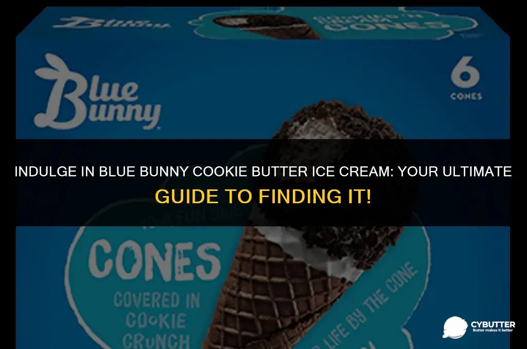 where to buy blue bunny cookie butter ice cream