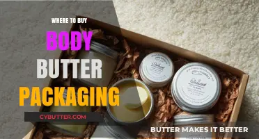 Where to Buy Body Butter Packaging: A Comprehensive Guide