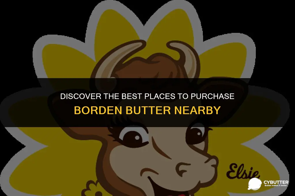 where to buy borden butter