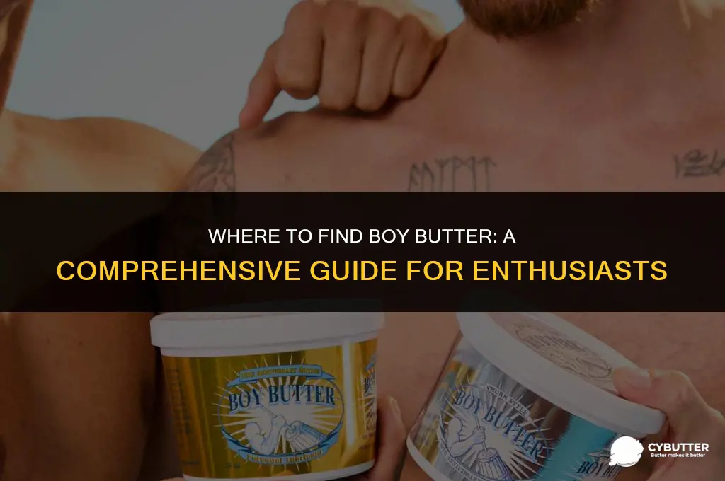 where to buy boy butter