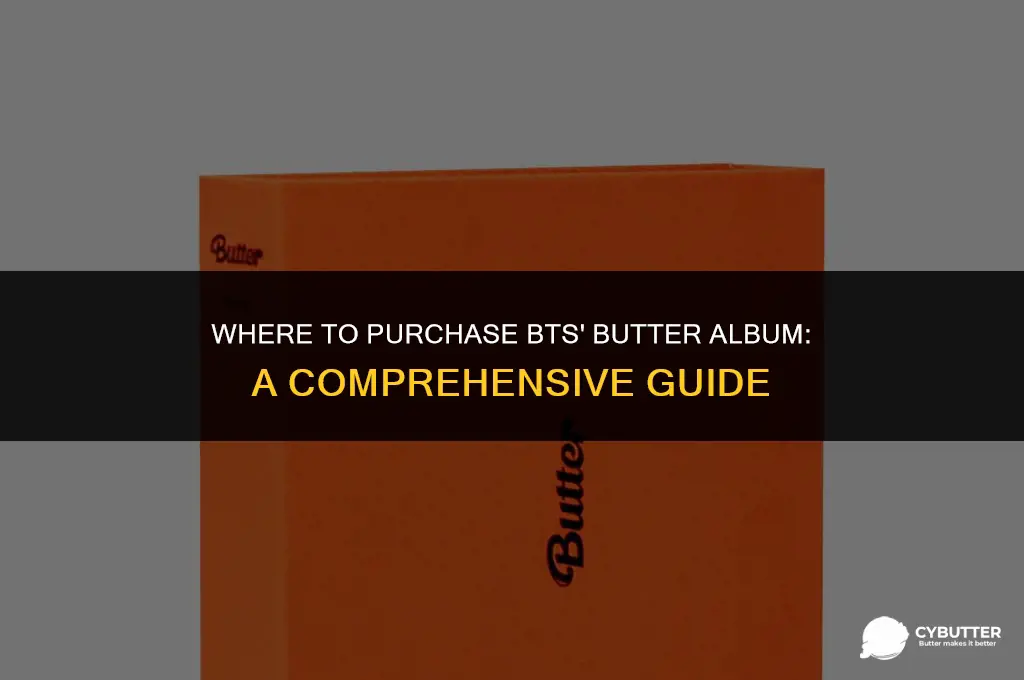 where to buy bts butter album