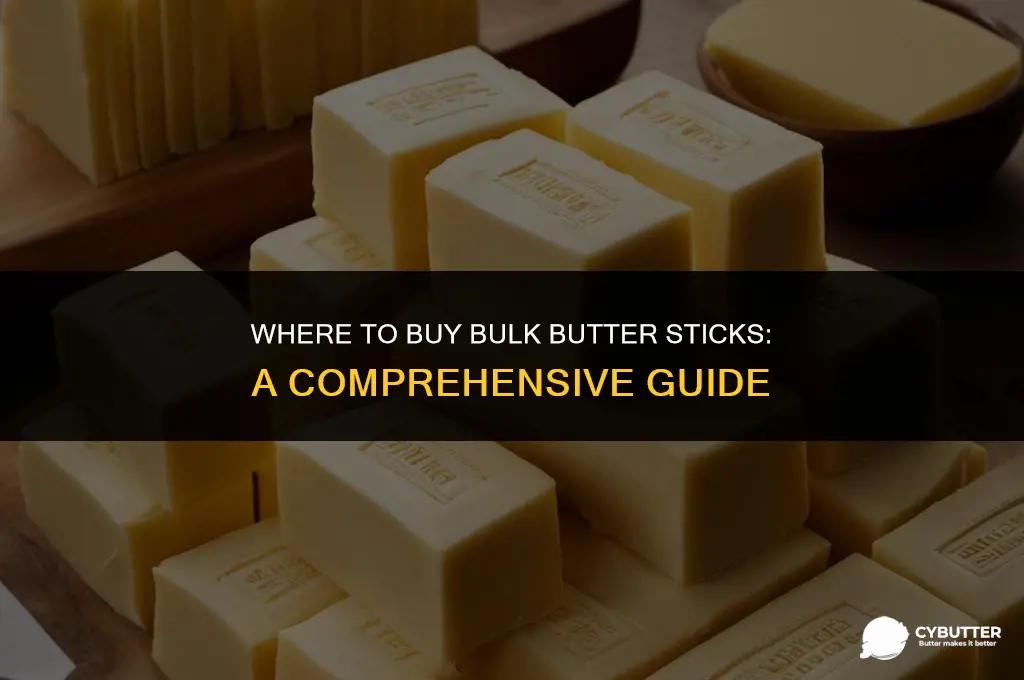 where to buy bulk of butter sticks