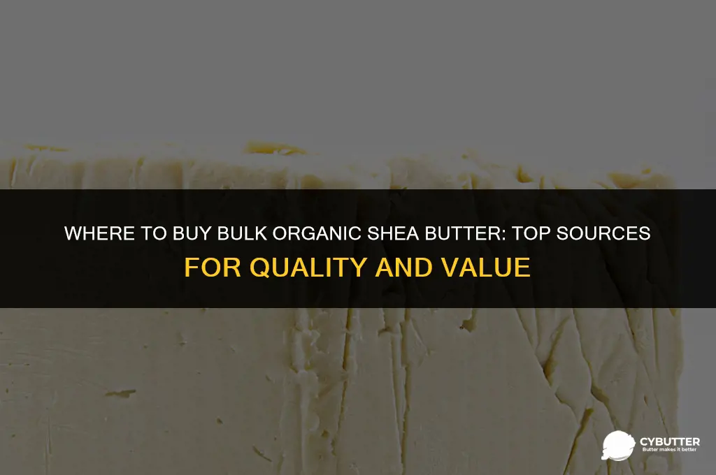 where to buy bulk organic shea butter
