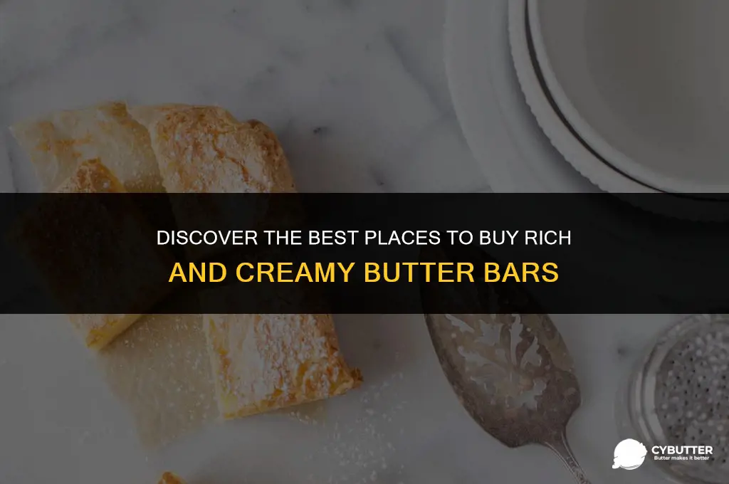 where to buy butter bar