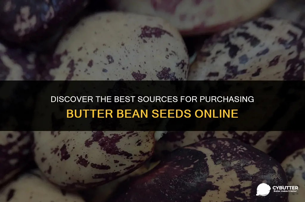 where to buy butter bean seeds
