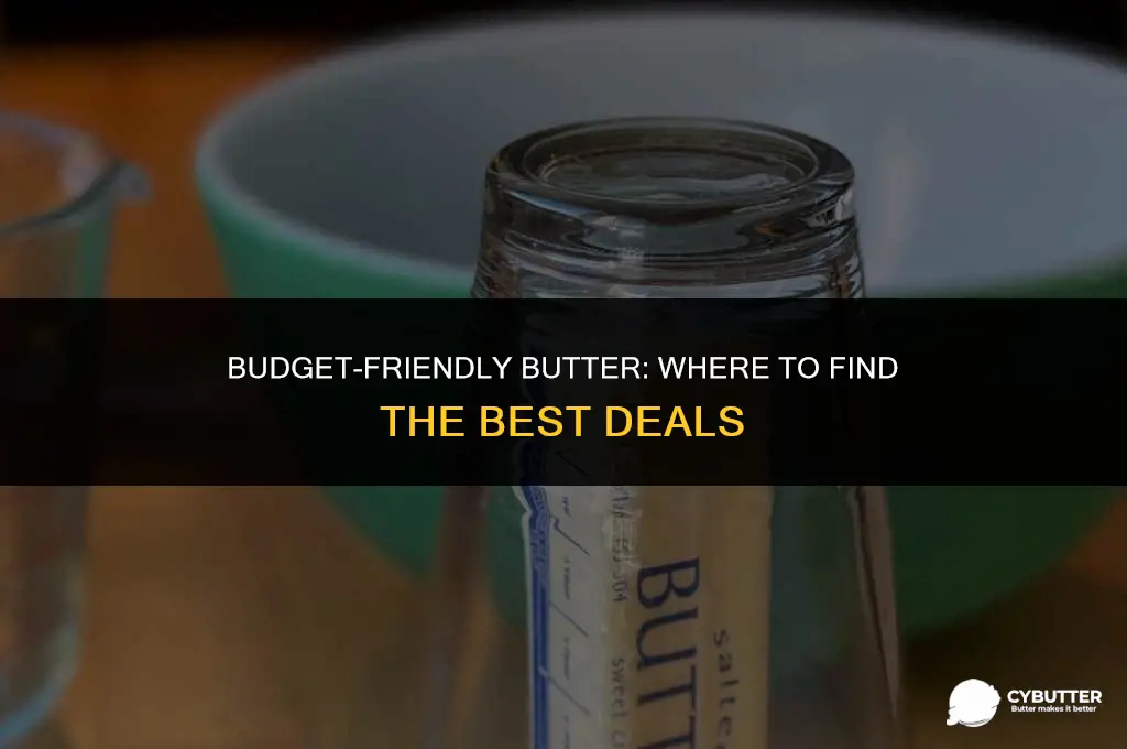 where to buy butter cheap