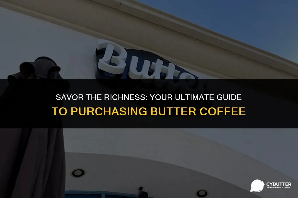 where to buy butter cofffee