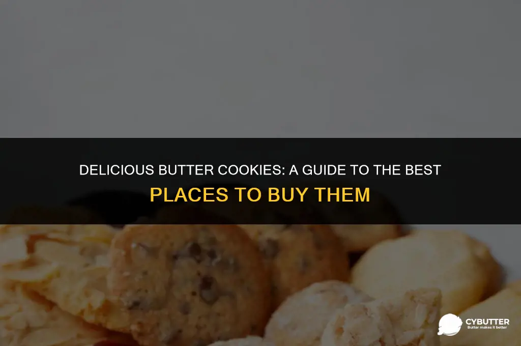 where to buy butter cookies