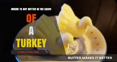 Gobble Up These Unique Turkey-Shaped Butter Finds!