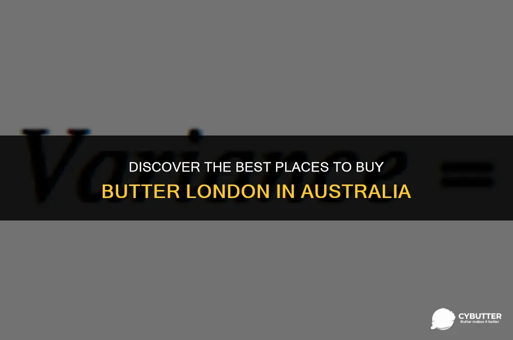 where to buy butter london in australia