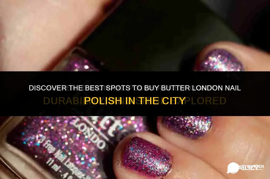 where to buy butter london nail polish in london