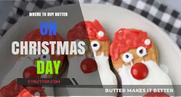 Where to Buy Butter on Christmas Day: A Festive Guide
