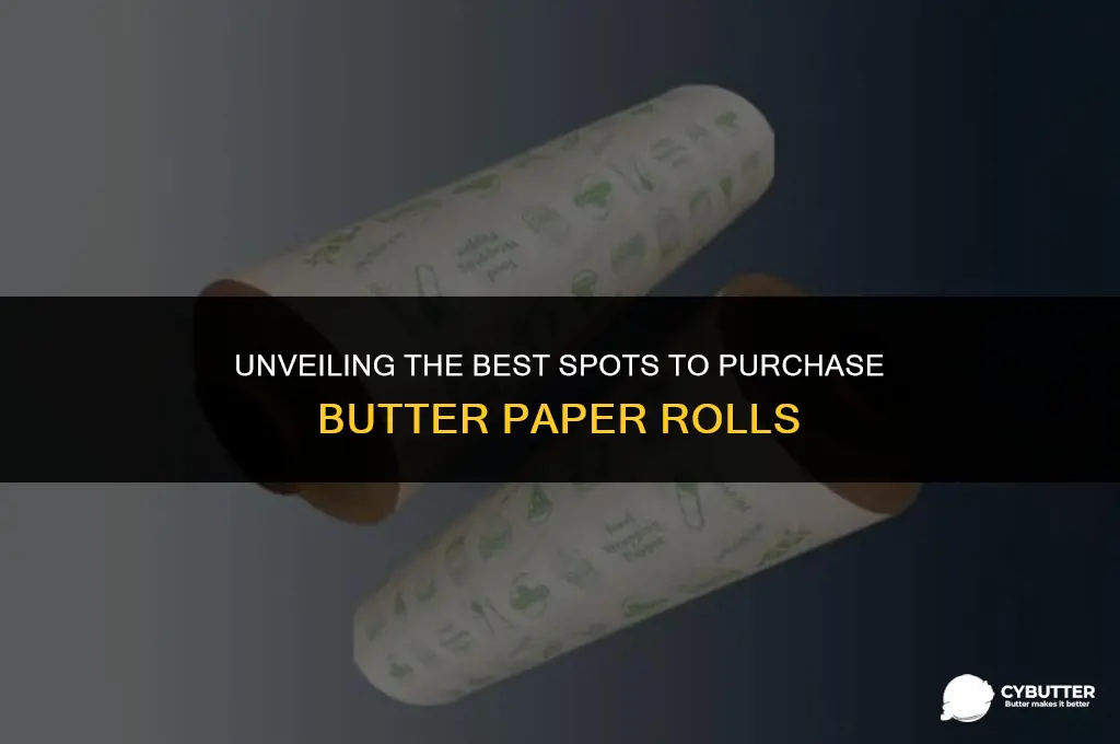 where to buy butter paper roll