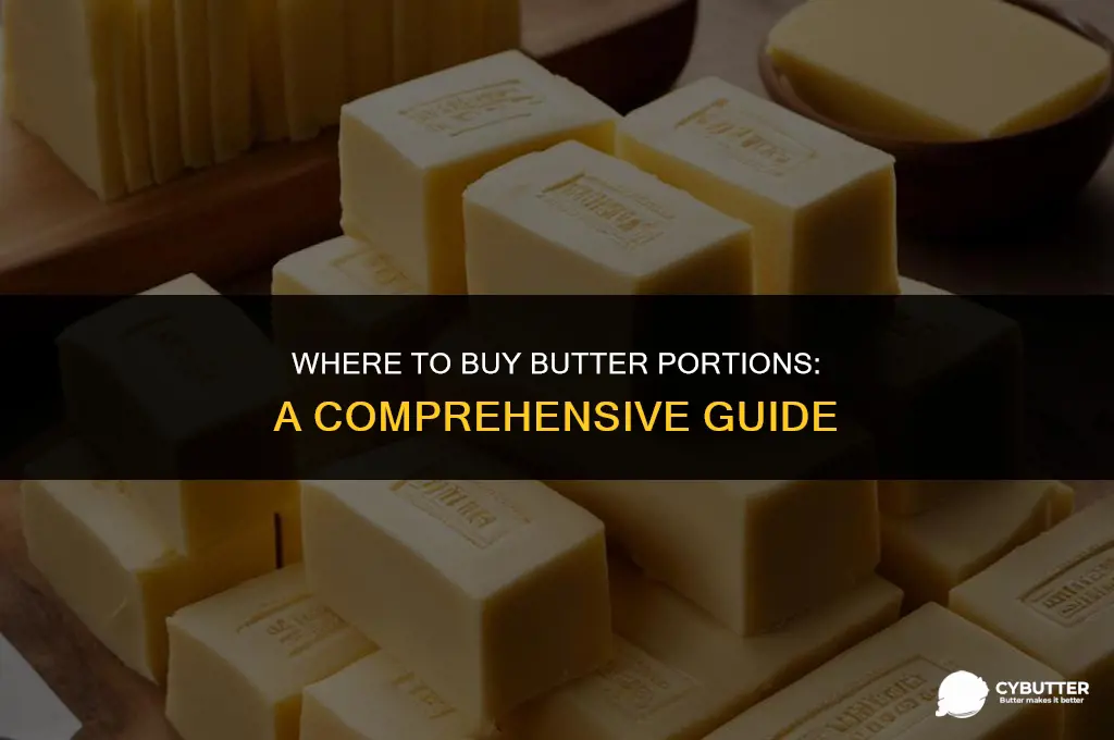 where to buy butter portions