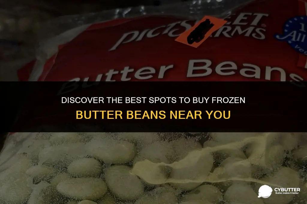 where to buy frozen butter beans