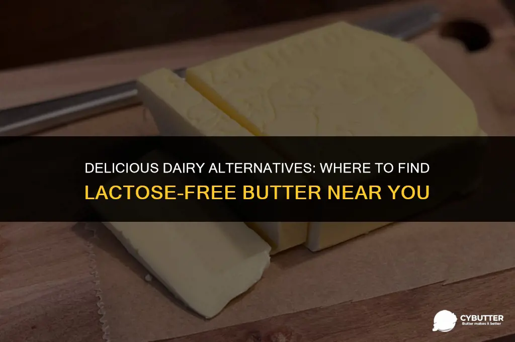 where to buy lactose free butter
