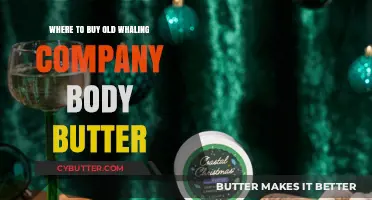 Where to Find Old Whaling Company Body Butter: A Comprehensive Guide