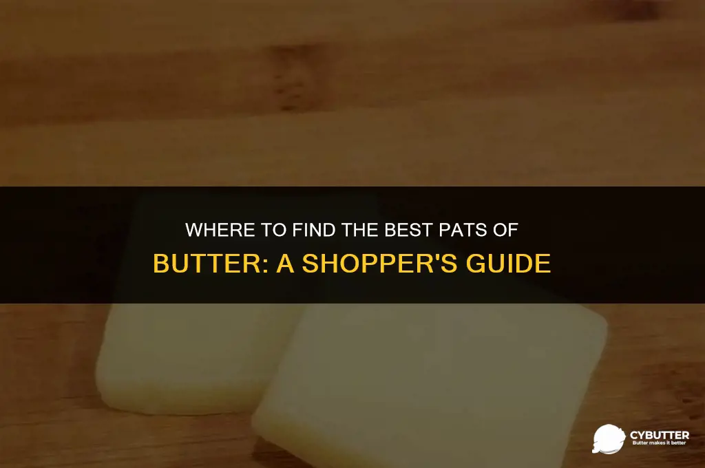 where to buy pats of butter