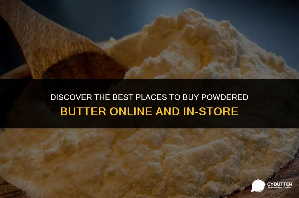 where to buy powdered butter