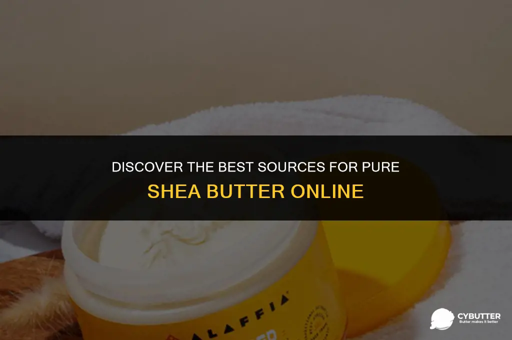 where to buy pure shea butter