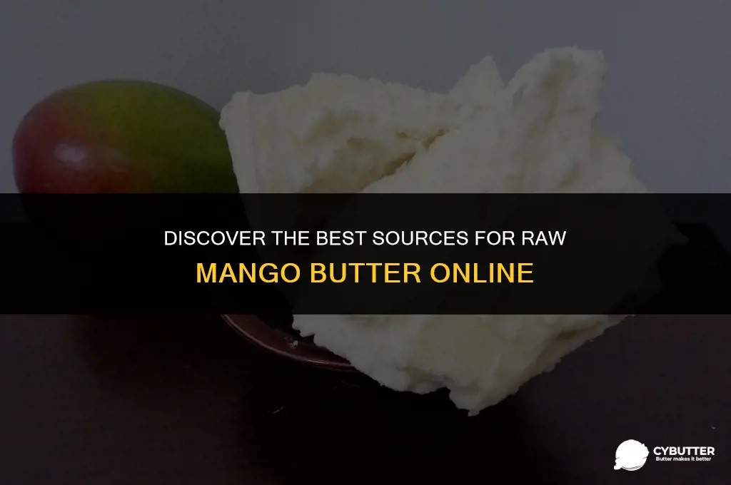 where to buy raw mango butter