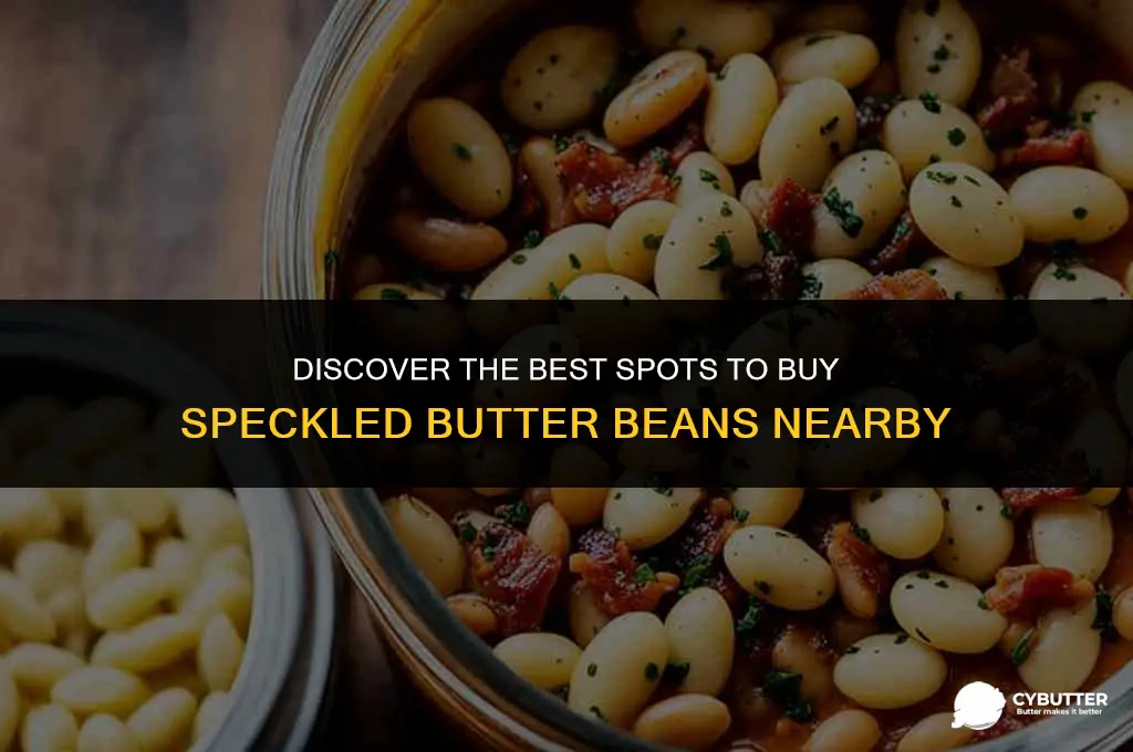 where to buy speckled butter beans
