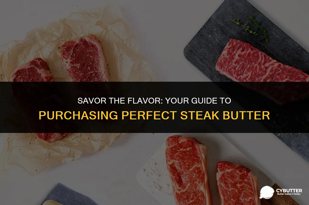 where to buy steak butter
