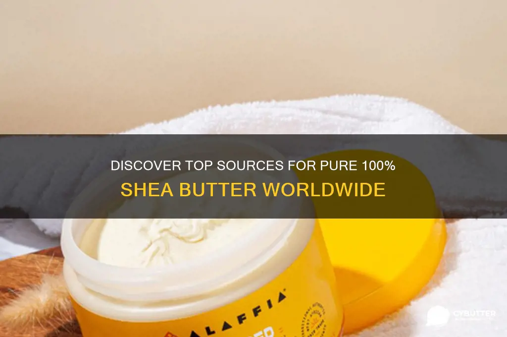 where to get 100 shea butter