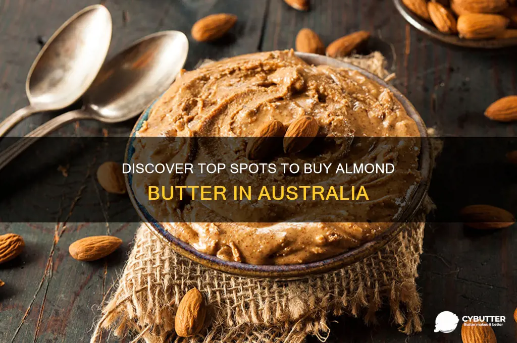 where to get almond butter in australia