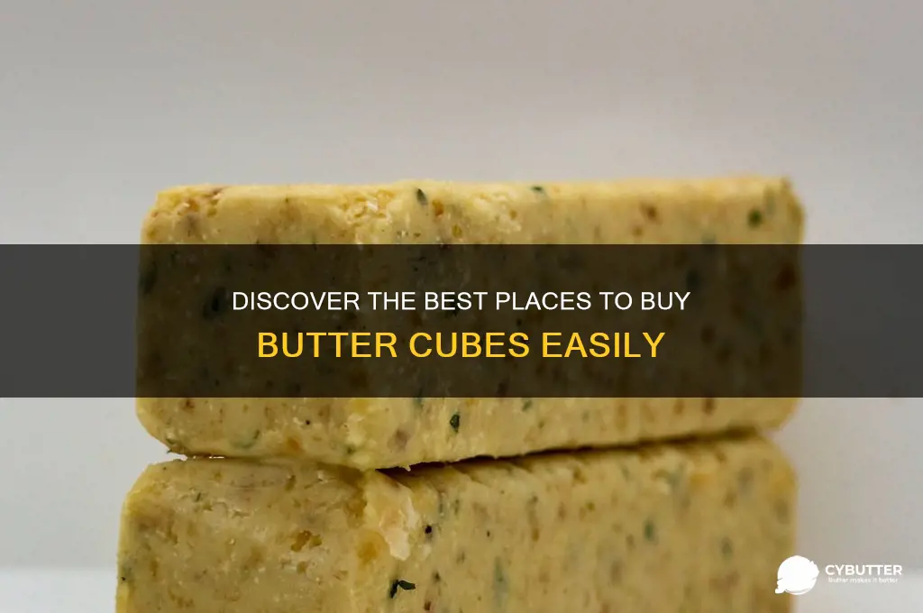 where to get butter cubes