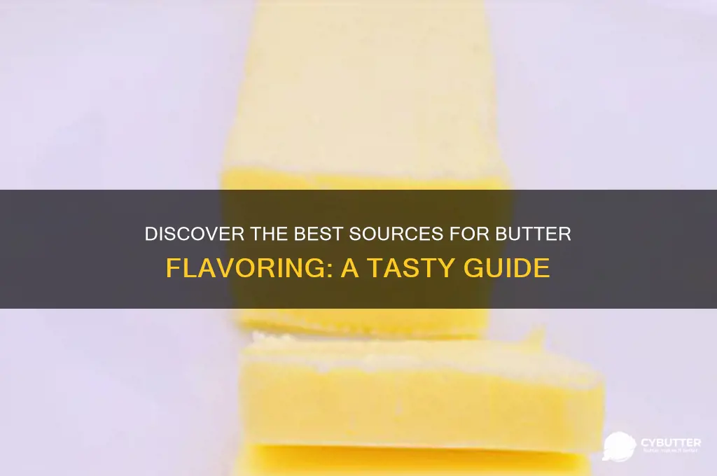 where to get butter flavoring