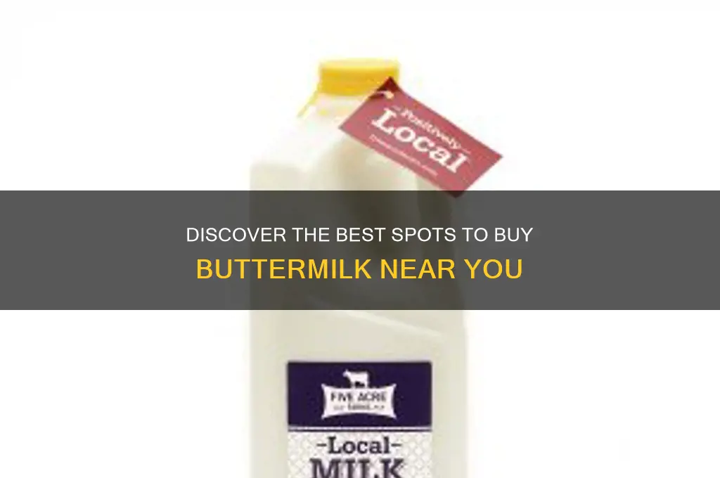 where to get butter milk