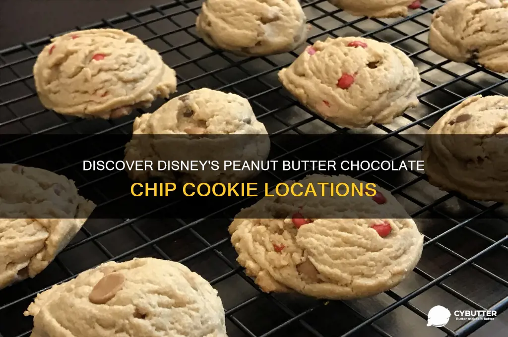 where to get disney peanut butter chocolate chip cookies